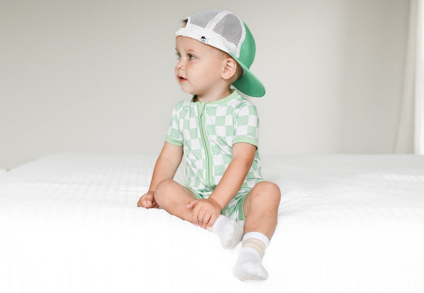 MINT CHECKERS DREAM SHORTIE