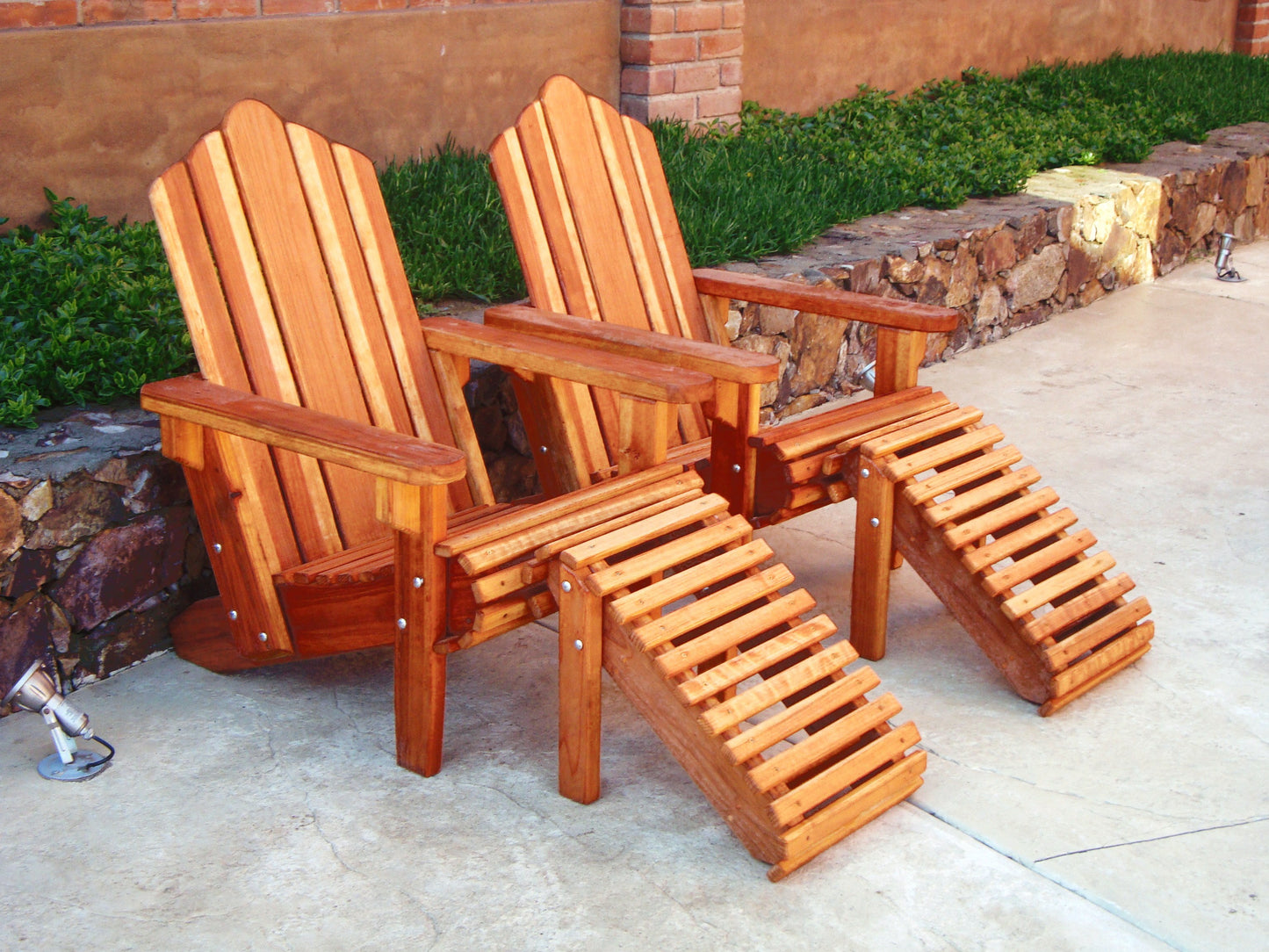 Redwood Adirondack Chair