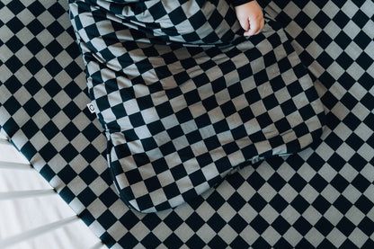 CHARCOAL CHECKERS DREAM SLEEP SACK