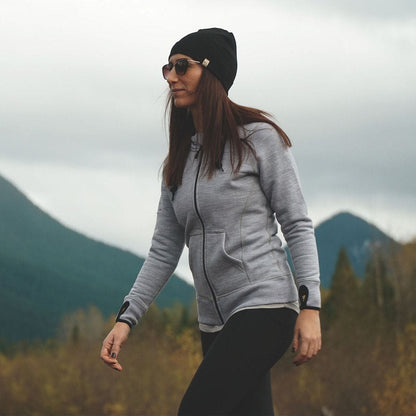 Expedition - Women's Brushed Wool Hoodie Kodiak Fleece