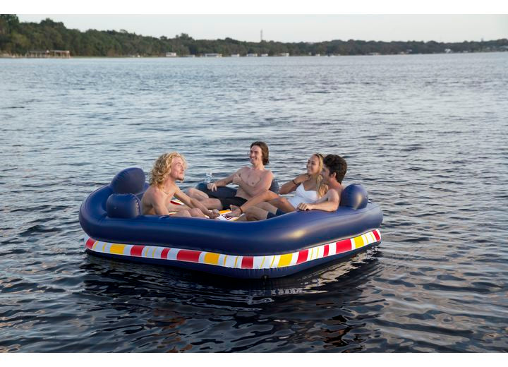 3-4 Person Inflatable Lake Raft - 85in x 85in