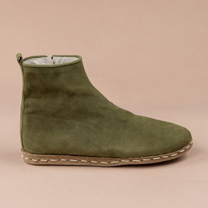 Men's Olive Boots