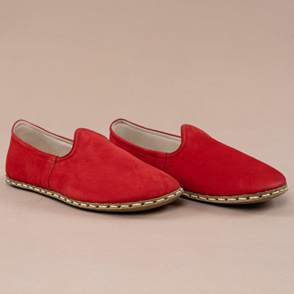 Men's Red Barefoots