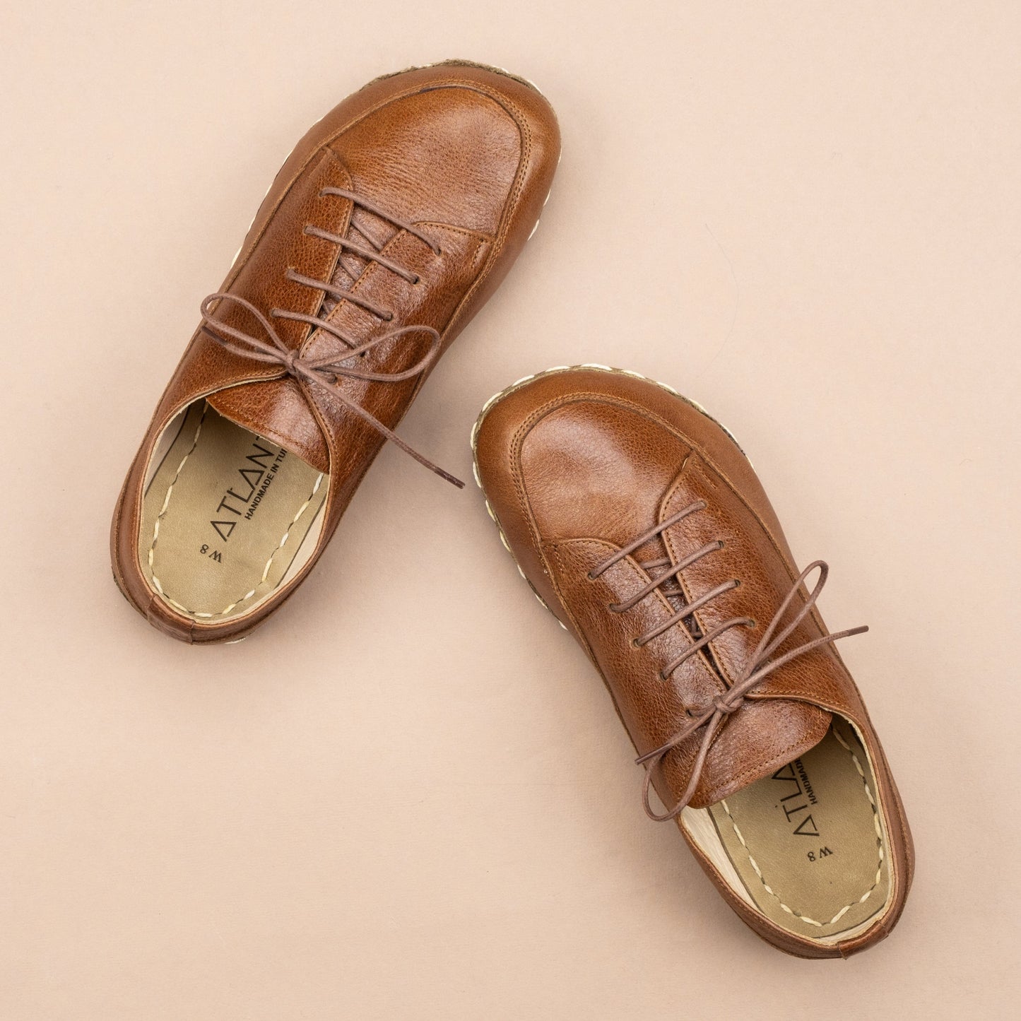 Men's Brown Barefoot Sneakers