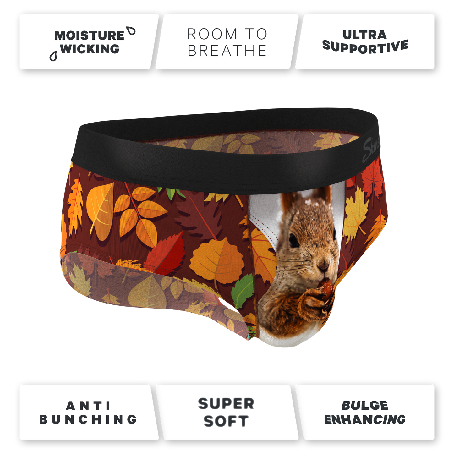 The Acorn Hoard | Squirrel Ball Hammock® Pouch Underwear Briefs