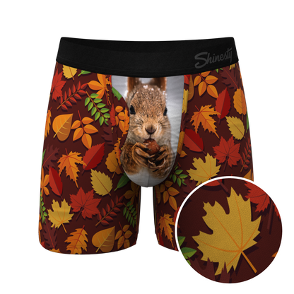 The Acorn Hoard | Squirrel Ball Hammock® Pouch Underwear With Fly