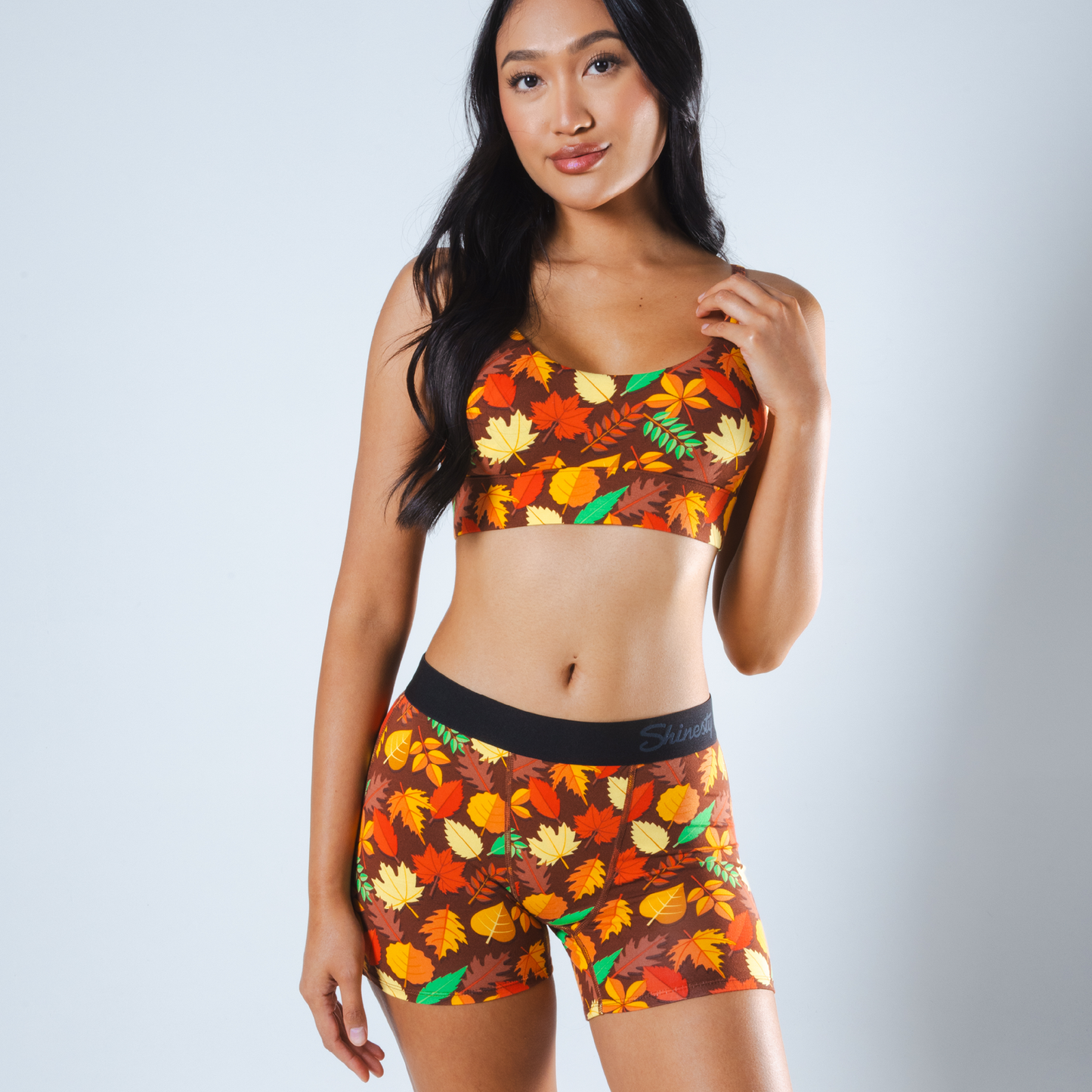 The Acorn Hoard | Fall Leaves Women’s Boxers