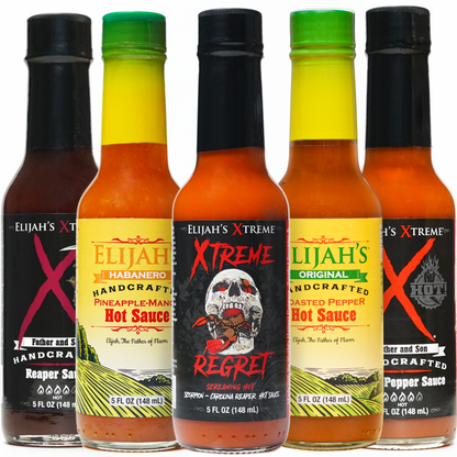 Hot Sauce Variety Pack (5 Bottles)