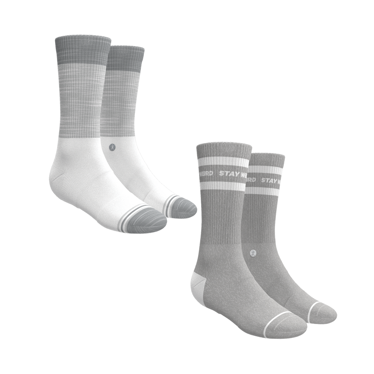 The Always Ons | Heel Hammock™ Crew Socks 6 Pack