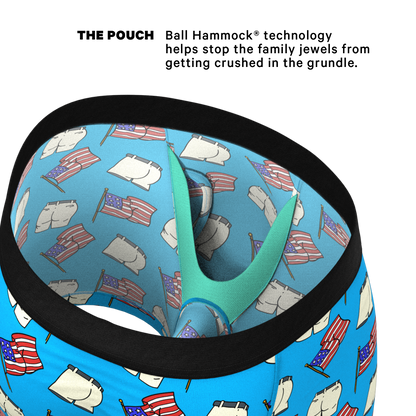 The American Cake | Shinesty x Frankie LaPenna Ball Hammock® Pouch Underwear With Fly