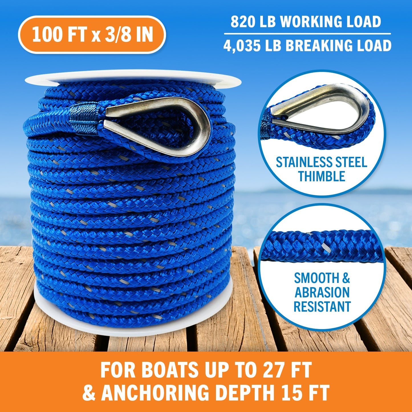 Boat Anchor Lines | Anchor Rope