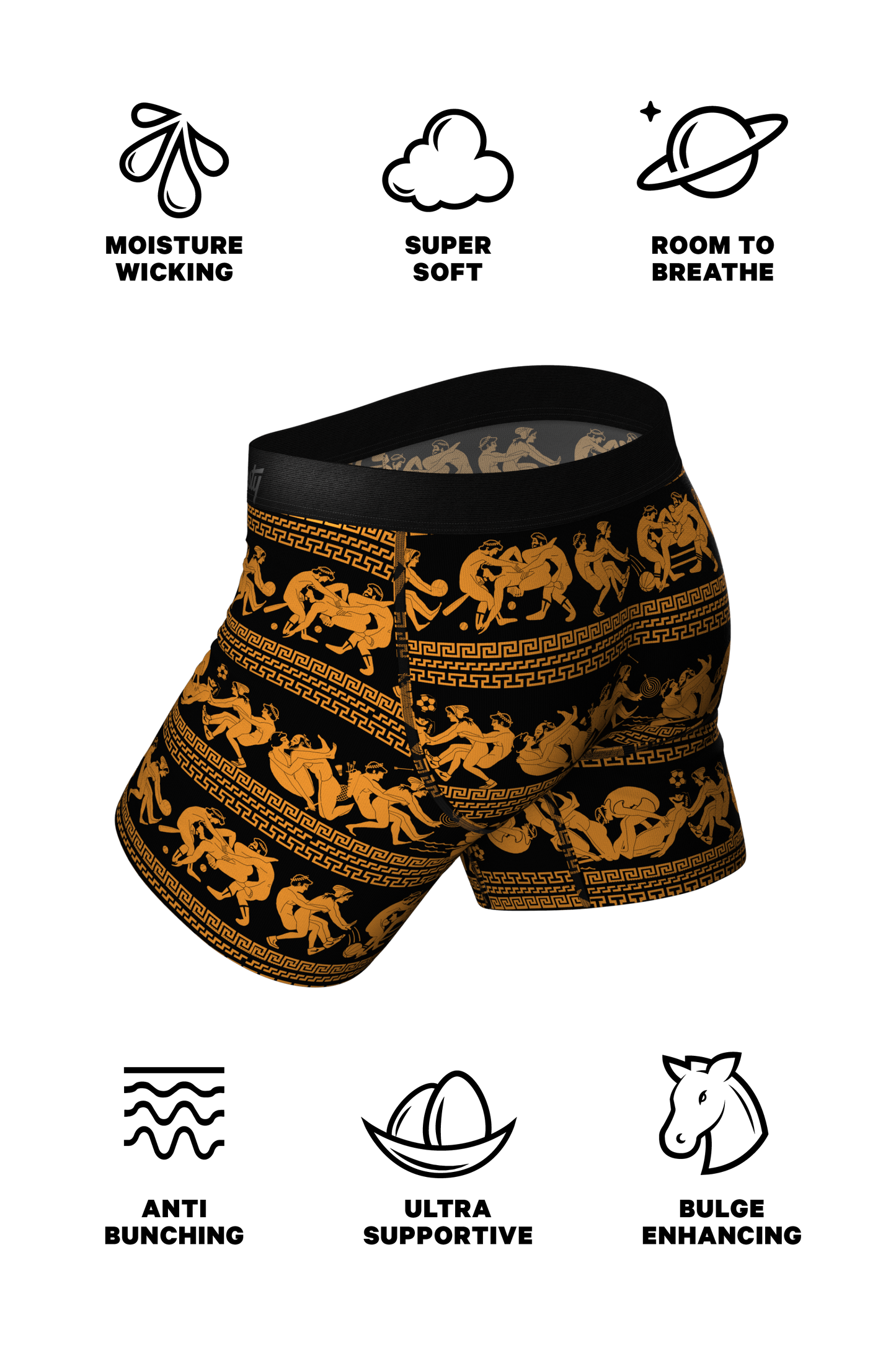 The Ancient Twister | Ancient Vase Ball Hammock® Pouch Underwear