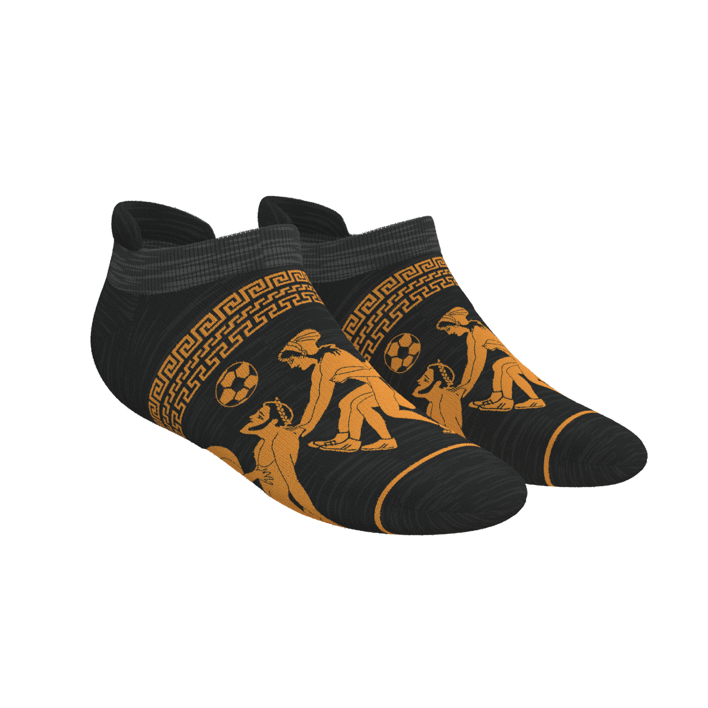 The Ancient Twister | Vase Heel Hammock™ Ankle Socks