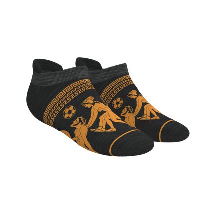 The Ancient Twister | Vase Heel Hammock™ Ankle Socks