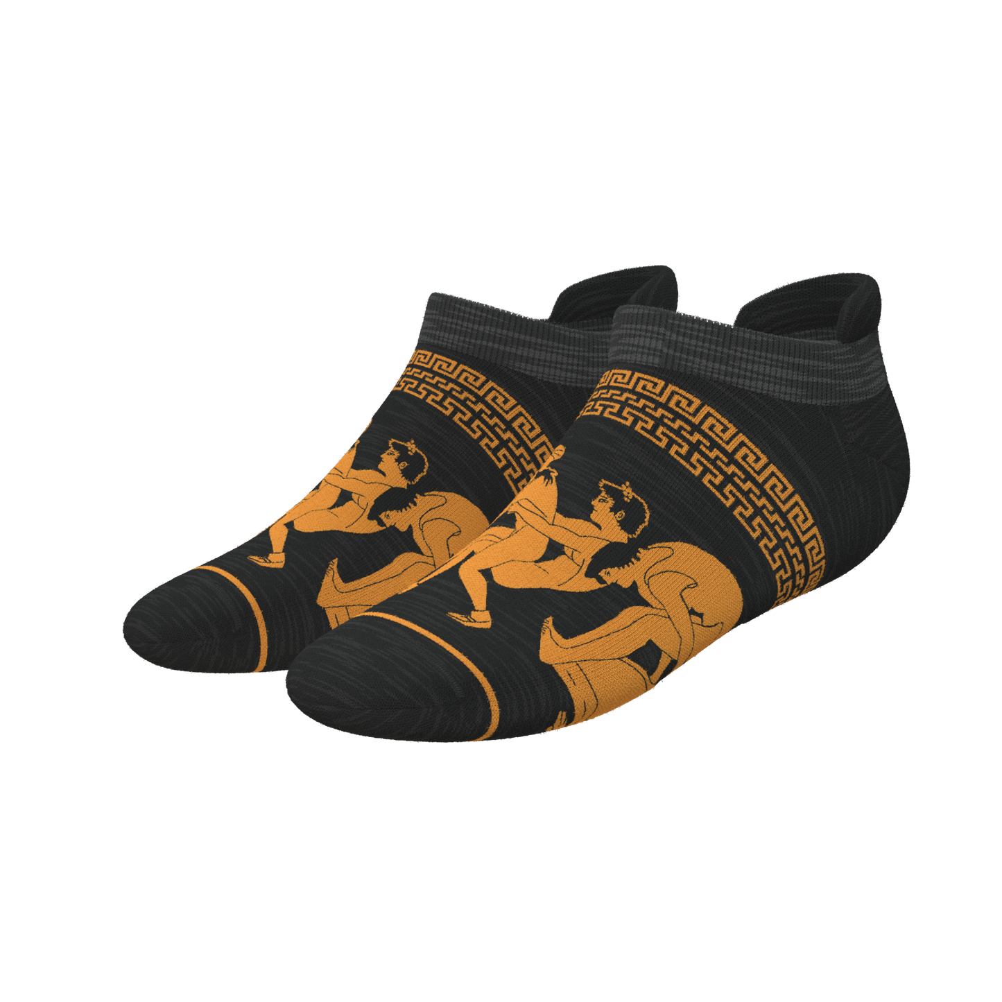 The Ancient Twister | Vase Heel Hammock™ Ankle Socks