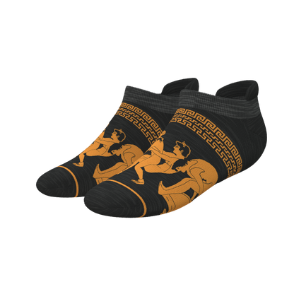 The Ancient Twister | Vase Heel Hammock™ Ankle Socks