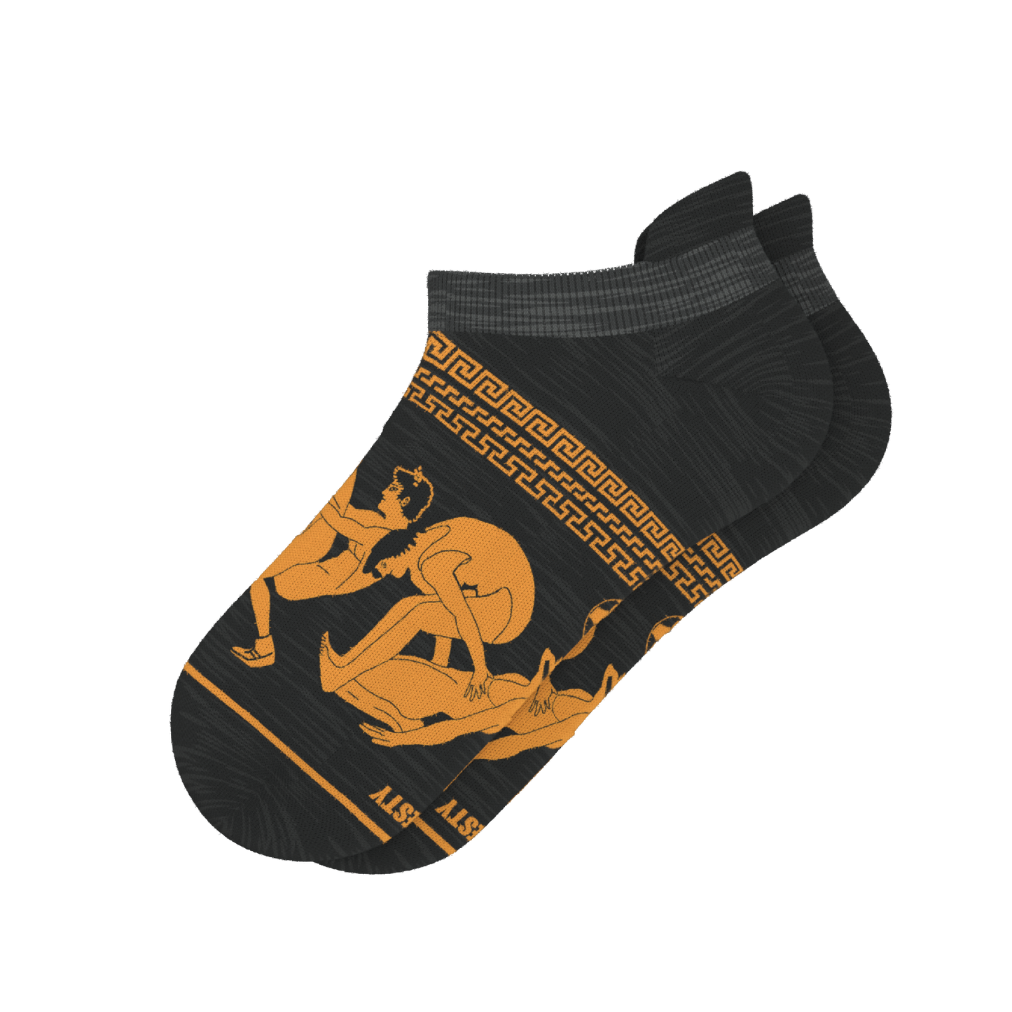 The Ancient Twister | Vase Heel Hammock™ Ankle Socks