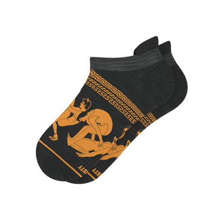 The Ancient Twister | Vase Heel Hammock™ Ankle Socks