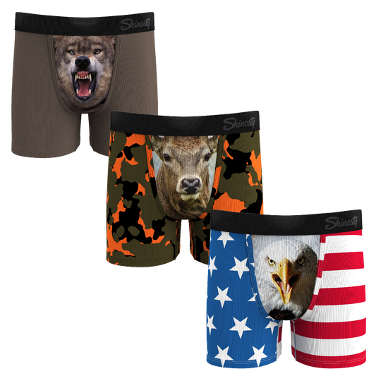 The Animals of Prey | Boy's Boxer Briefs 3 Pack