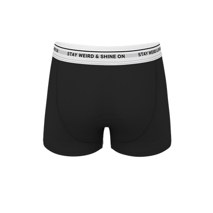 The Anthem | Black Shinesty Ball Hammock® Pouch Trunks Underwear