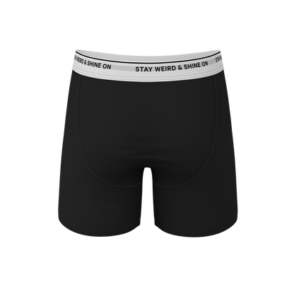 The Anthem | Black Shinesty Ball Hammock® Pouch Underwear