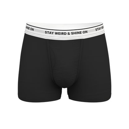 The Anthem | Black Shinesty Ball Hammock® Pouch Trunks Underwear