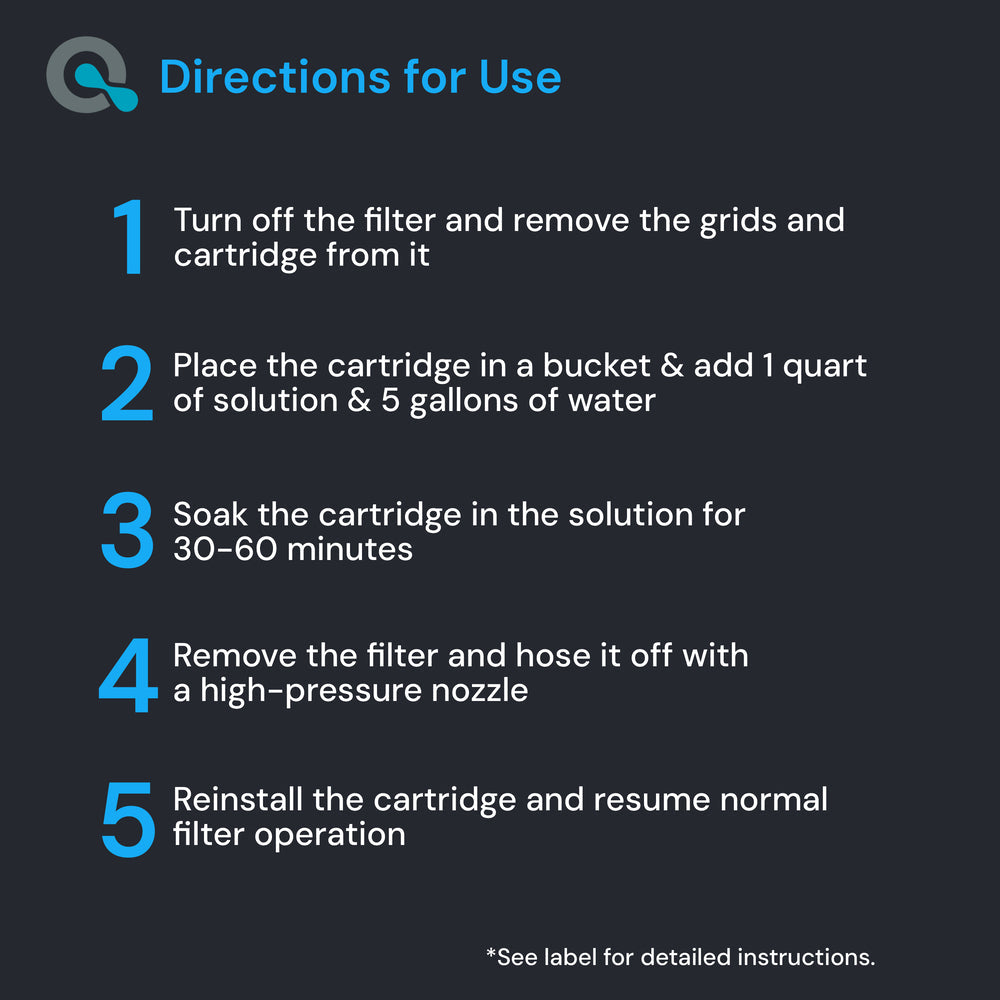 Hot Tub & Spa Filter Cleaner