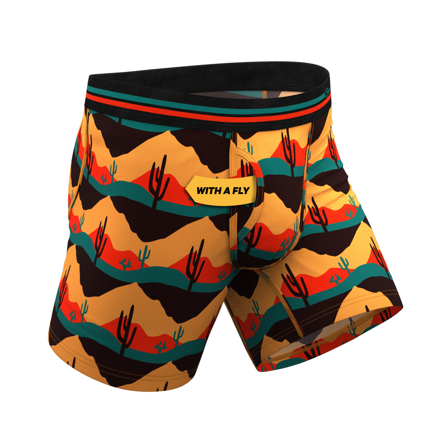 The Arizona Dawn | Desert Scene Ball Hammock® Pouch Underwear With Fly