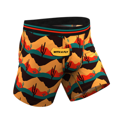 The Arizona Dawn | Desert Scene Ball Hammock® Pouch Underwear With Fly