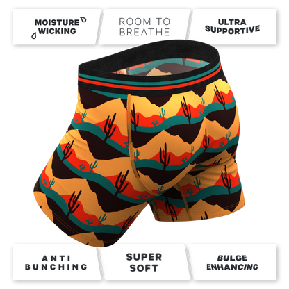 The Arizona Dawn | Desert Scene Ball Hammock® Pouch Underwear With Fly