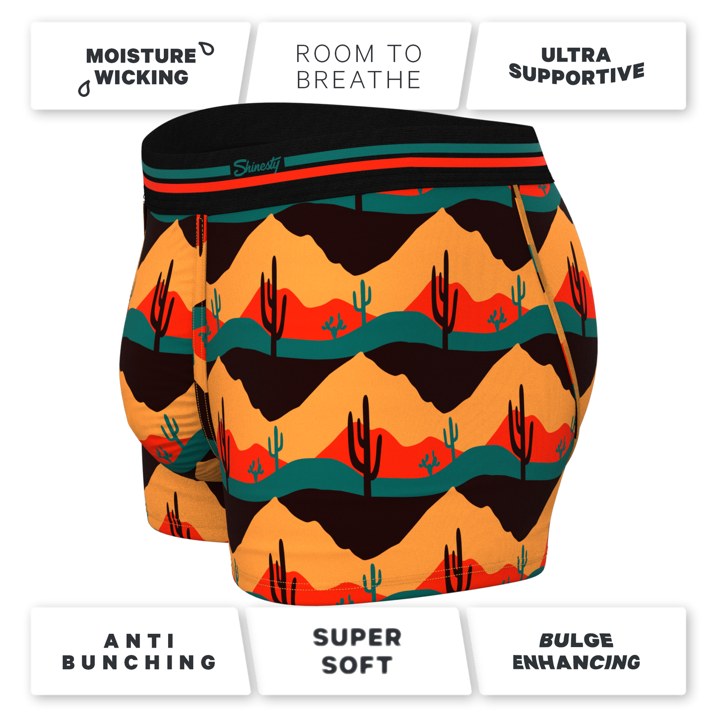 The Arizona Dawn | Desert Scene Ball Hammock® Pouch Trunks Underwear