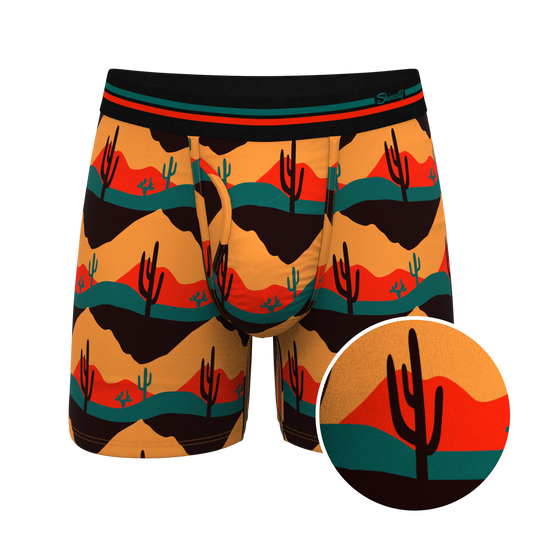 The Arizona Dawn | Desert Scene Ball Hammock® Pouch Underwear With Fly