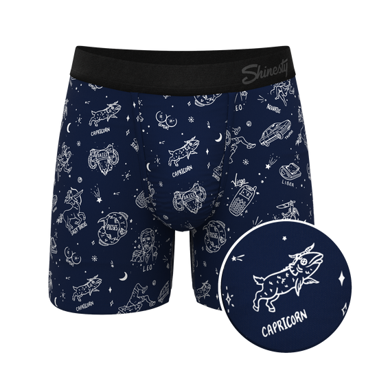 The Astrology Major | Glow in the Dark Astrological Signs Ball Hammock® Pouch Underwear