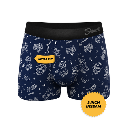 The Astrology Major | Glow in the Dark Astrological Signs Ball Hammock® Pouch Trunks Underwear