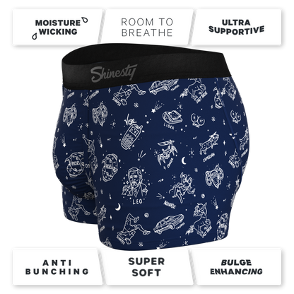 The Astrology Major | Glow in the Dark Astrological Signs Ball Hammock® Pouch Trunks Underwear