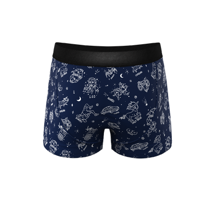 The Astrology Major | Glow in the Dark Astrological Signs Ball Hammock® Pouch Trunks Underwear