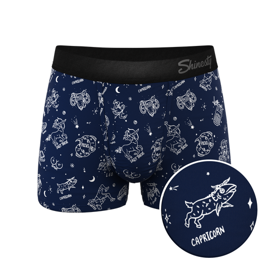 The Astrology Major | Glow in the Dark Astrological Signs Ball Hammock® Pouch Trunks Underwear