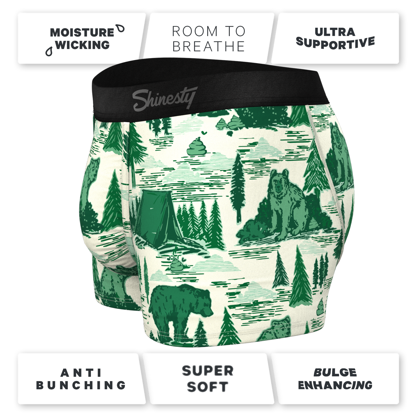 The August Flair | Ball Hammock® Pouch Trunks Underwear 3 Pack