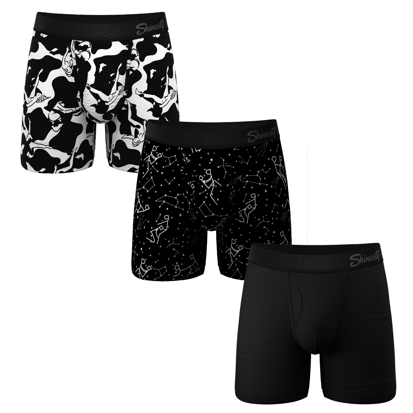 The August Necessities | Ball Hammock® Pouch Boxer Briefs with Fly 3 Pack