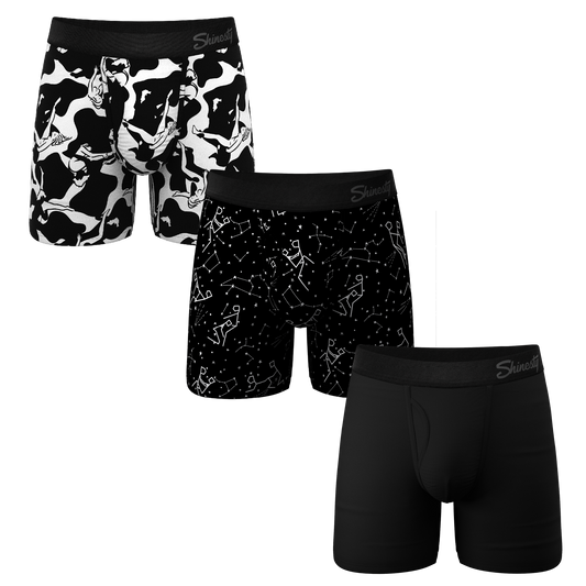 The August Necessities | Ball Hammock® Pouch Boxer Briefs with Fly 3 Pack