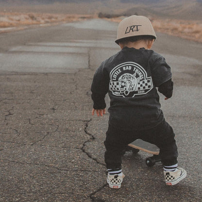 TIL DEATH DO WE RIDE TEE - VINTAGE BLACK