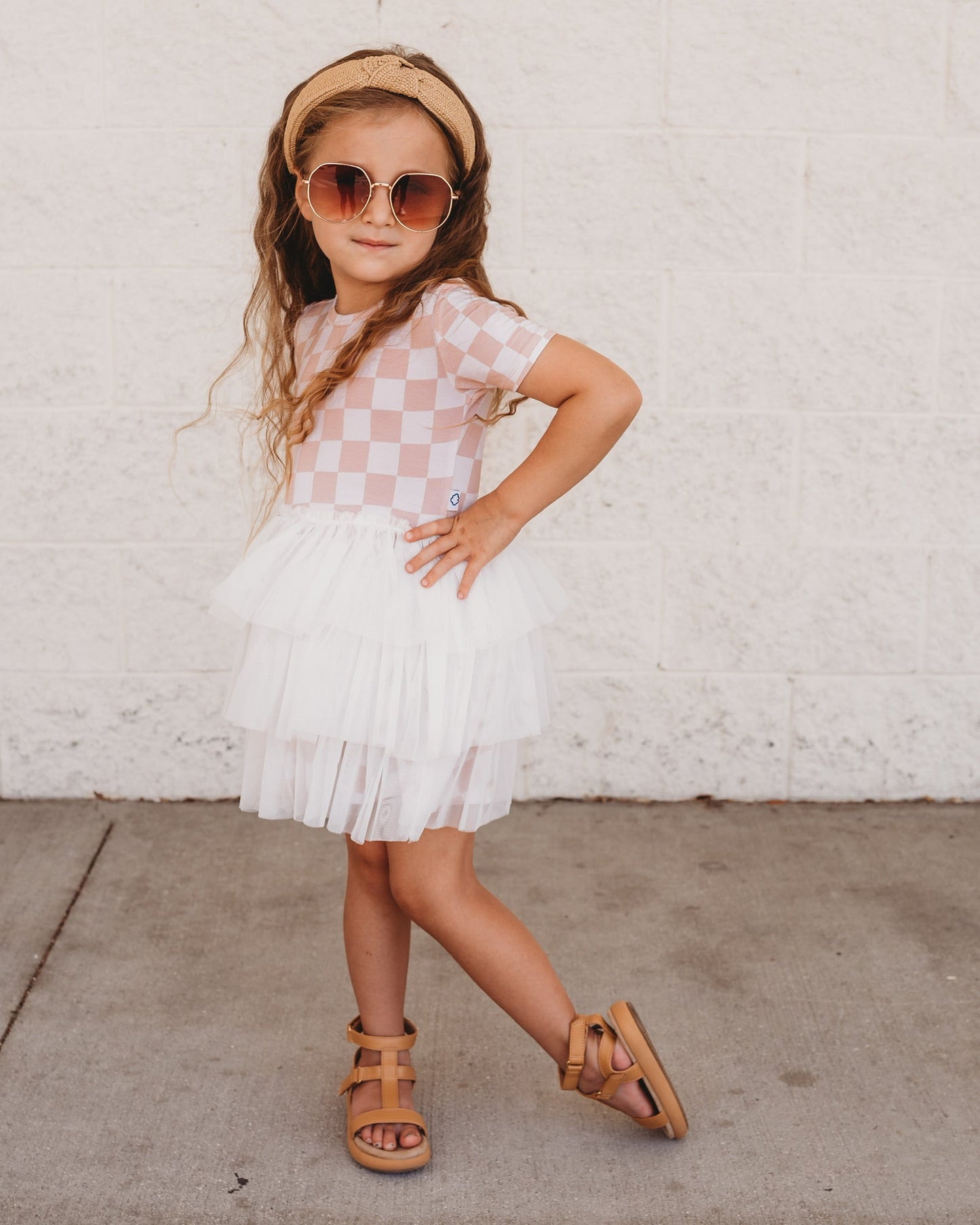 SANDY CHECKERS DREAM TUTU DRESS