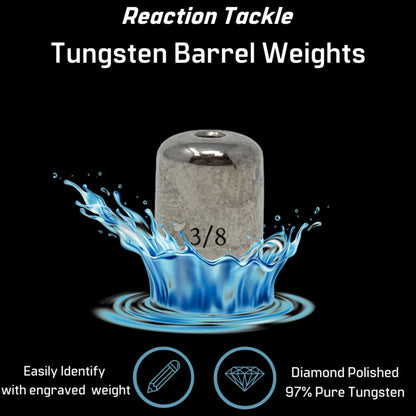 Reaction Tackle Tungsten Barrel Weights