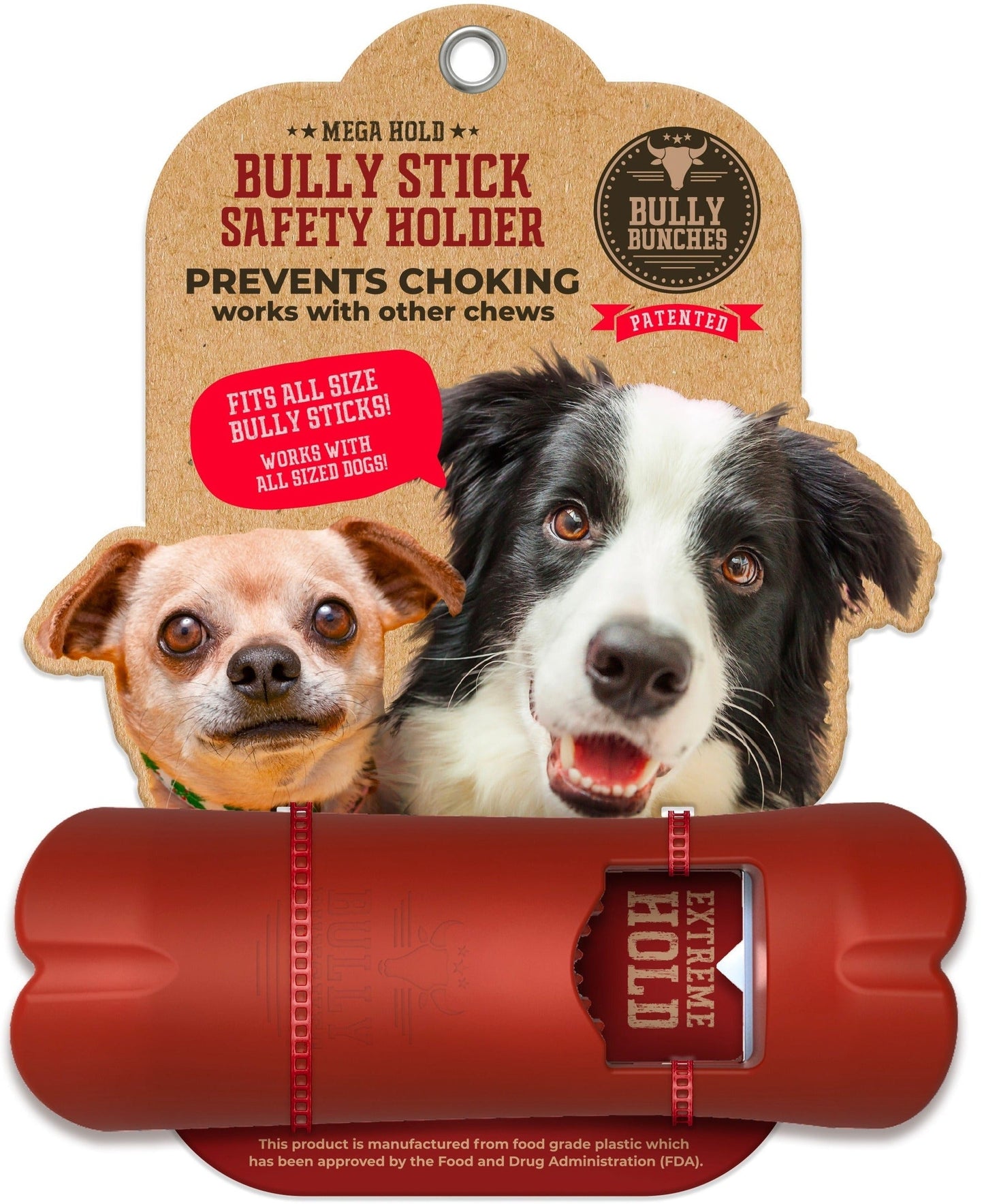 Bully Stick Safety Holder