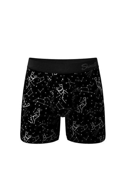 The Big Bang | Constellation Ball Hammock® Boxer With Fly and Bikini Matching Underwear Pack