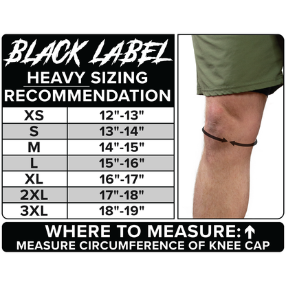 BLACK LABEL Knee Sleeves (7mm)