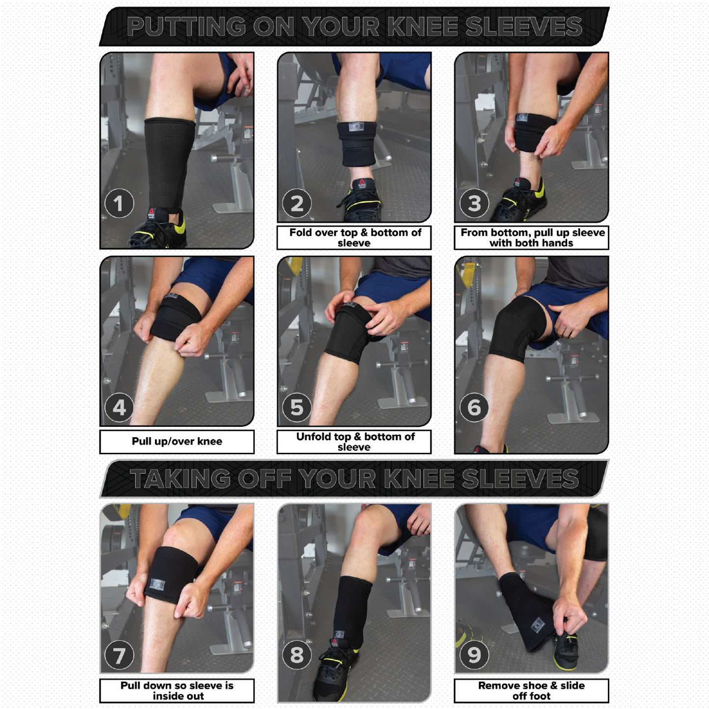 BLACK LABEL Knee Sleeves (7mm)