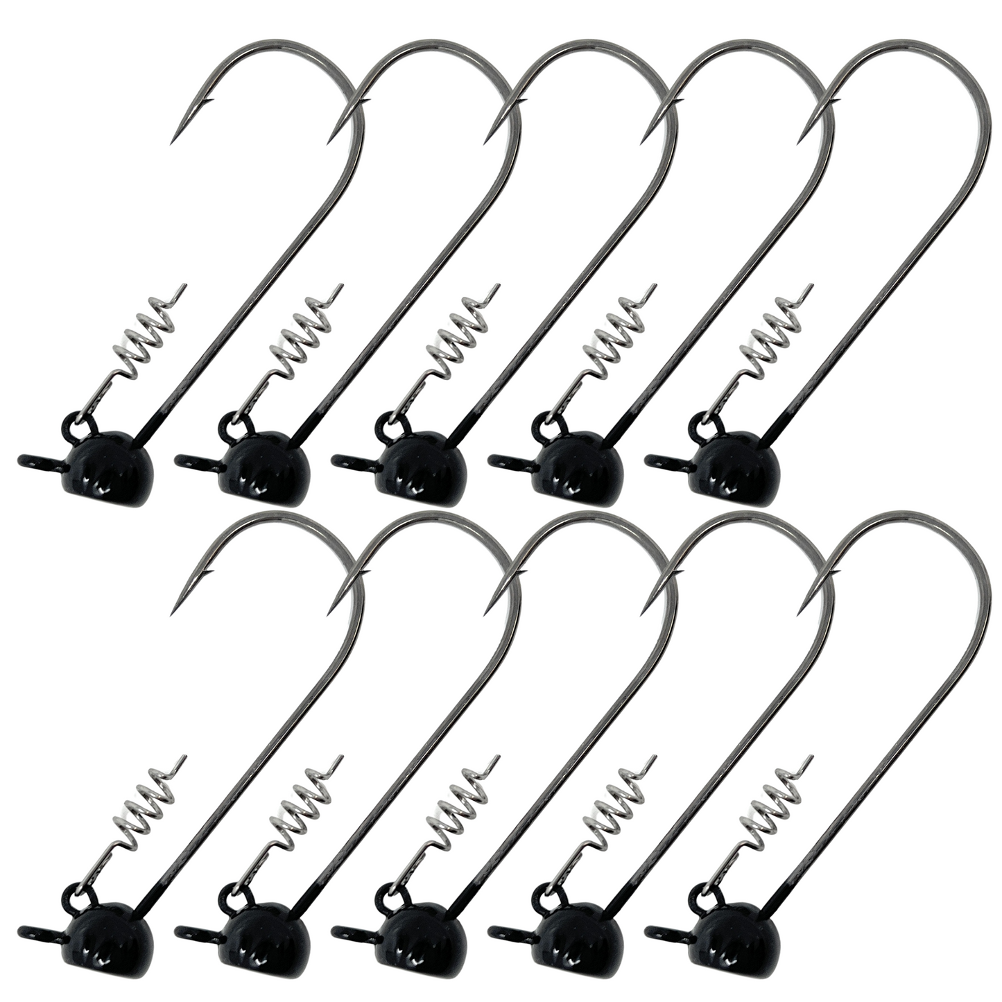 Reaction Tackle Lead Stand-Up Shaky Head Jigs (10 pack)