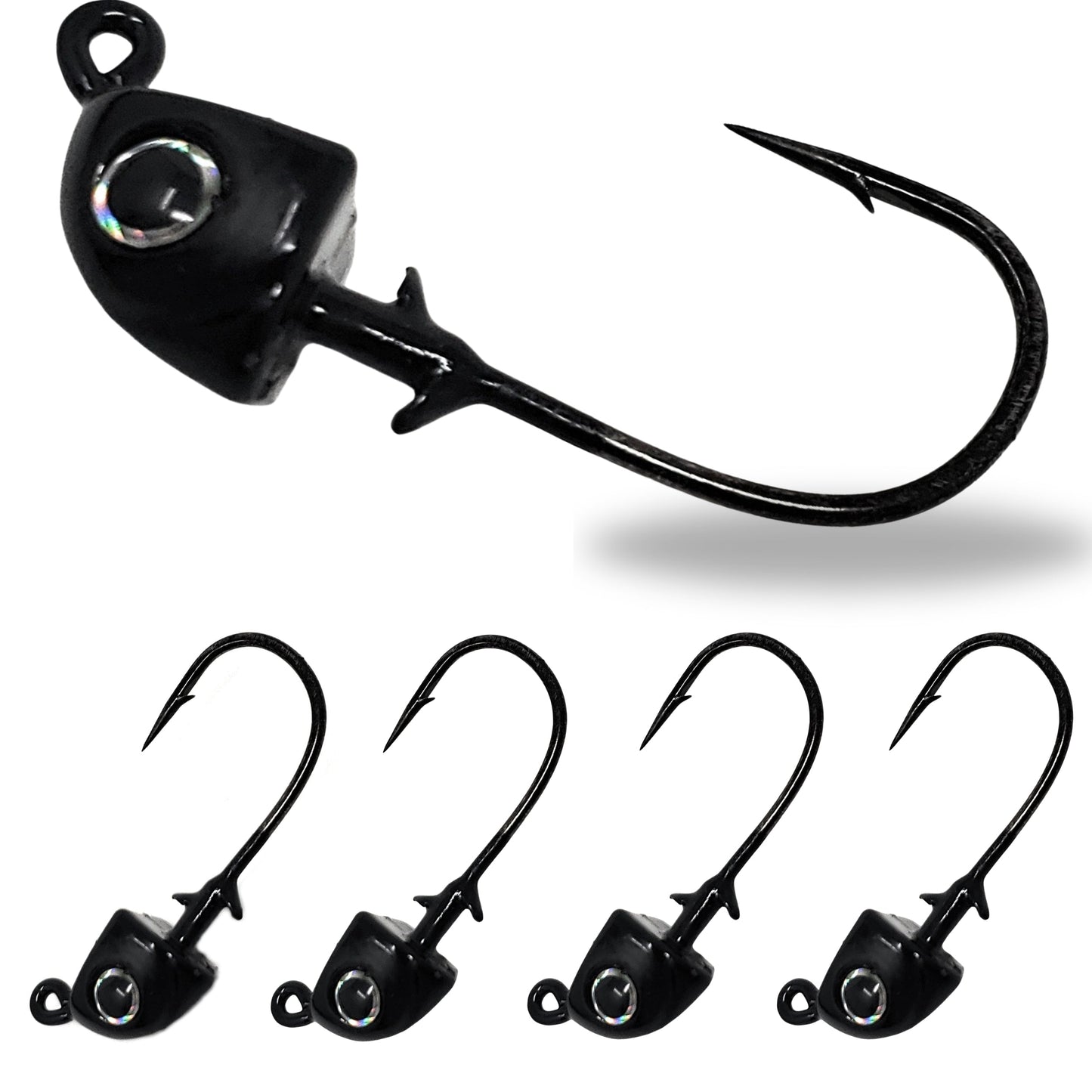 Reaction Tackle Tungsten Swimbait Jig Heads (5-Pack)