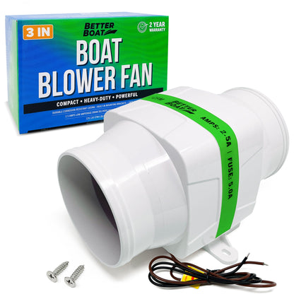 Boat Blower Fan Inline 12v